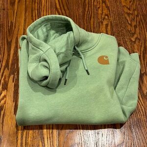 Carhartt Green Sweatshirt with Logo
